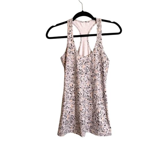 Lululemon Athletica  Racerback RCB Tank Grey Multicolor Size Small - Picture 1 of 9